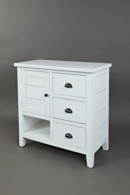 Jofran - Artisans Craft Accent Chest in eathered white - 1744-32 view 3