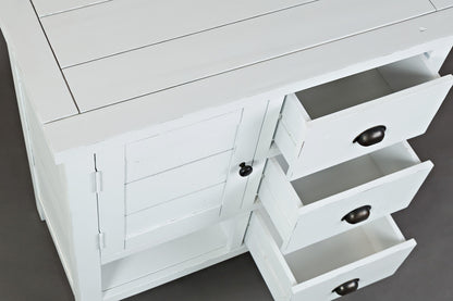 Jofran - Artisans Craft Accent Chest in eathered white - 1744-32 view 6