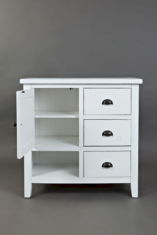 Jofran - Artisans Craft Accent Chest in eathered white - 1744-32 view 8