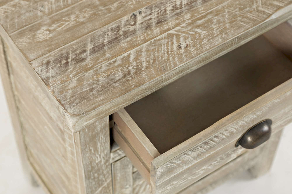 Jofran - Artisans Craft Accent Table in ashed Grey - 1743-20 view 6
