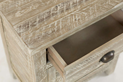 Jofran - Artisans Craft Accent Table in ashed Grey - 1743-20 view 6