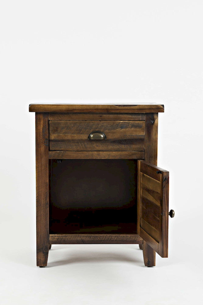 Jofran - Artisans Craft Accent Table in Dakota Oak - 1742-20 view 8