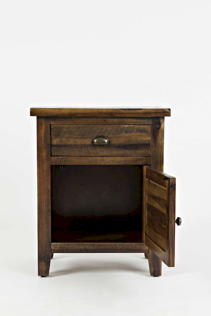 Jofran - Artisans Craft Accent Table in Dakota Oak - 1742-20 view 8