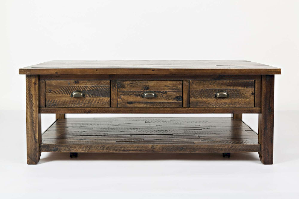 Jofran - Artisans Craft Cocktail Table in Dakota Oak - 1742-1 view 1