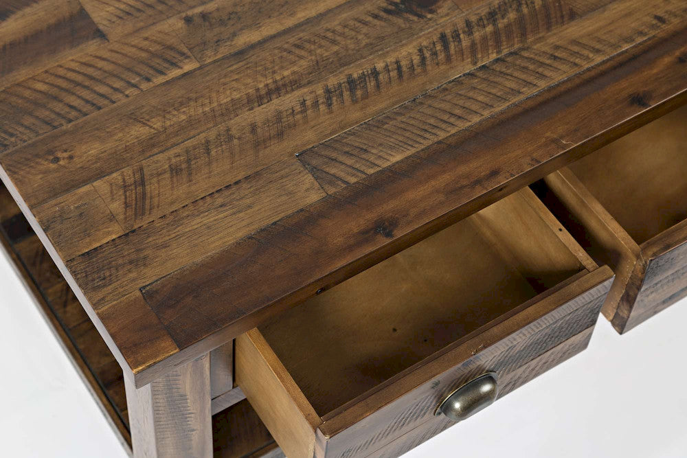 Jofran - Artisans Craft Cocktail Table in Dakota Oak - 1742-1 view 4