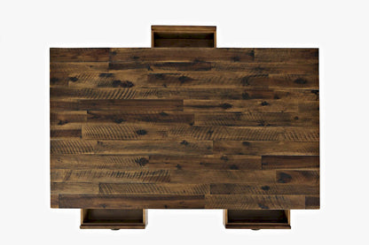 Jofran - Artisans Craft Cocktail Table in Dakota Oak - 1742-1 view 7