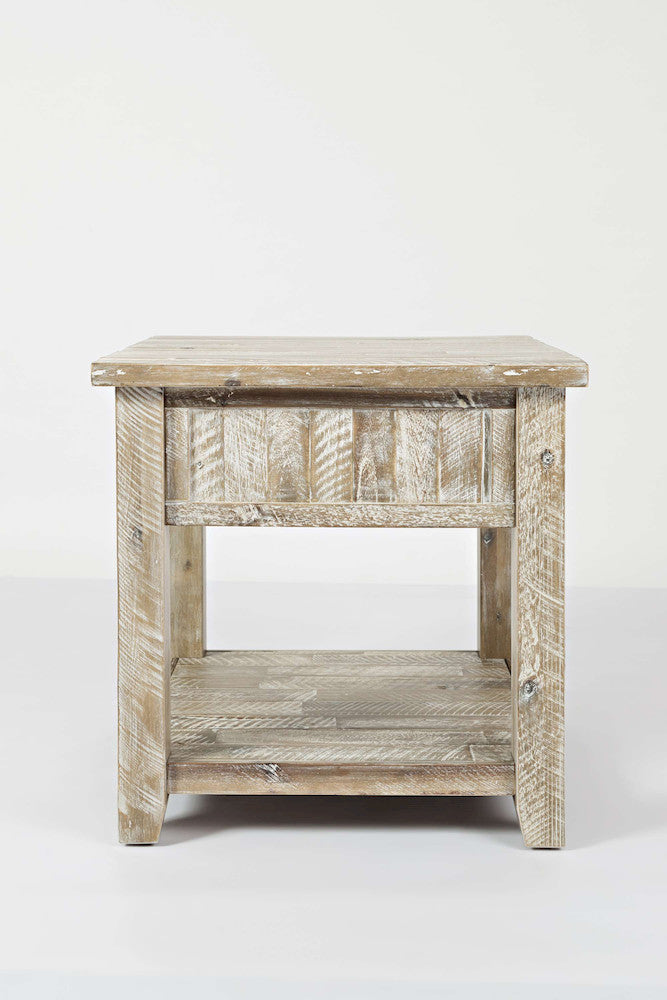Jofran - Artisans Craft End Table in ashed Grey - 1743-3 view 4