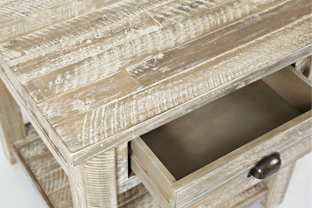 Jofran - Artisans Craft End Table in ashed Grey - 1743-3 view 5