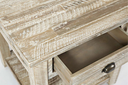 Jofran - Artisans Craft End Table in ashed Grey - 1743-3 view 5