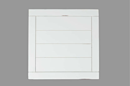 Jofran - Artisans Craft End Table in eathered white - 1744-3 view 7