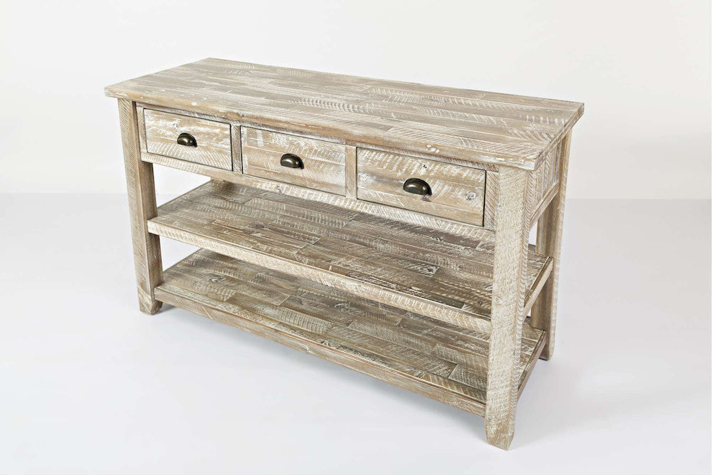 Jofran - Artisans Craft Sofa Table in ashed Grey - 1743-4 view 3