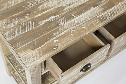 Jofran - Artisans Craft Sofa Table in ashed Grey - 1743-4 view 5