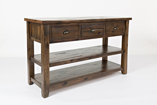 Jofran - Artisans Craft Sofa Table in Dakota Oak - 1742-4 veiw 2