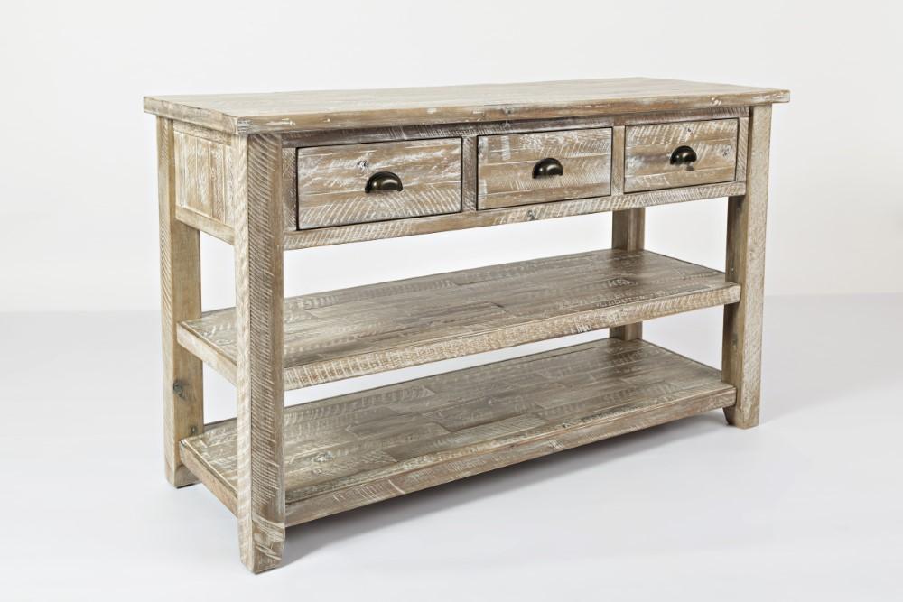 Jofran - Artisans Craft Sofa Table in ashed Grey - 1743-4 veiw 1