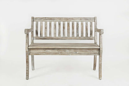 Jofran - Artisans Craft Storage Bench in ashed Grey - 1743-42 view 1