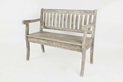 Jofran - Artisans Craft Storage Bench in ashed Grey - 1743-42 view 3