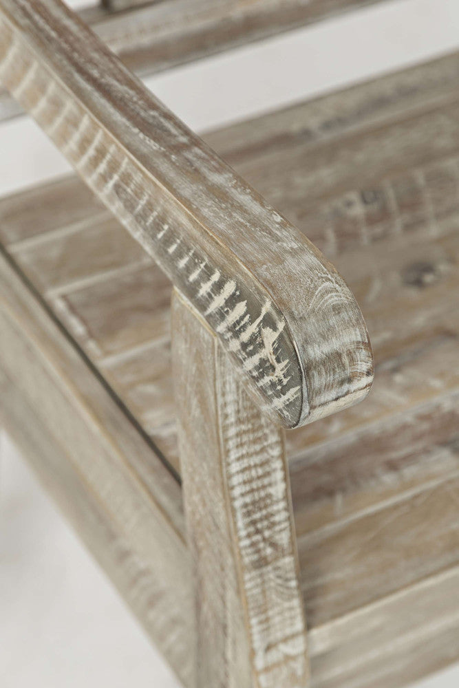 Jofran - Artisans Craft Storage Bench in ashed Grey - 1743-42 view 6