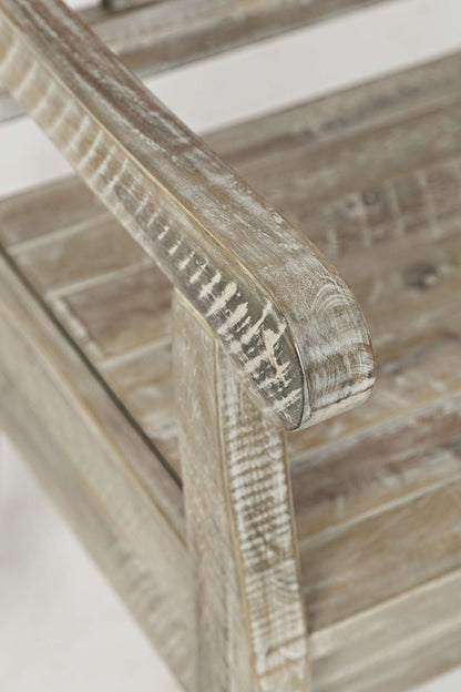 Jofran - Artisans Craft Storage Bench in ashed Grey - 1743-42 view 6