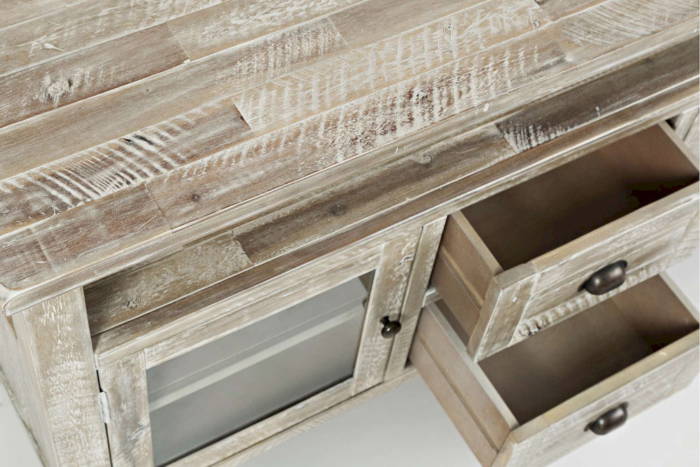 Jofran - Artisans Craft Storage Console in ashed Grey - 1743-54 view 6