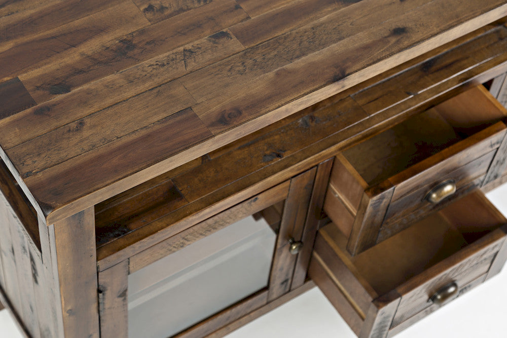 Jofran - Artisans Craft Storage Console in Dakota Oak - 1742-54 view 5