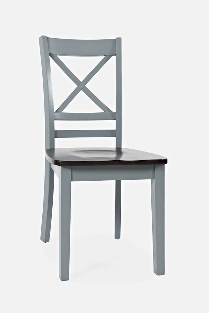 Jofran - Asbury Park Solid Acacia Farmhouse 4-Pack Dining Set - Table with 2 Chairs and Bench - 1815 view 8