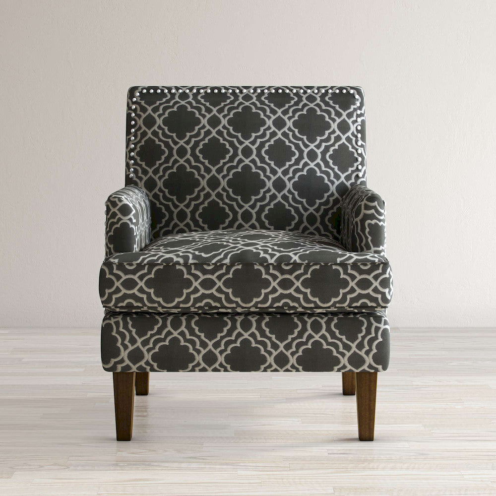 Jofran - Aubrey Accent Chair in Granite - AUBREY-CH-GRANITE view 5