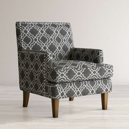 Jofran - Aubrey Accent Chair in Granite - AUBREY-CH-GRANITE view 6