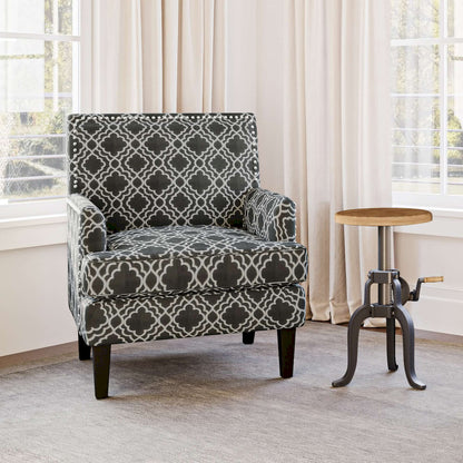 Jofran - Aubrey Accent Chair in Granite - AUBREY-CH-GRANITE view 9
