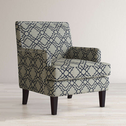 Jofran - Aubrey Accent Chair in Midnight - AUBREY-CH-MIDNIGHT view 6