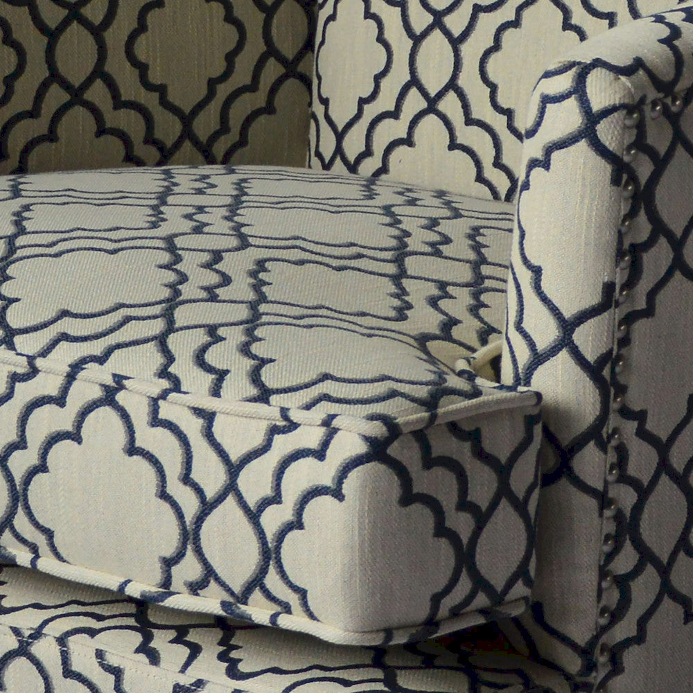 Jofran - Aubrey Accent Chair in Midnight - AUBREY-CH-MIDNIGHT view 8