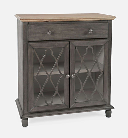 Jofran - Aurora Hills 2 Door Accent Chest - Grey / Bisque - 1999-31 view 2