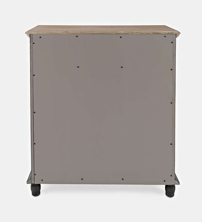 Jofran - Aurora Hills 2 Door Accent Chest - Grey / Bisque - 1999-31 view 4