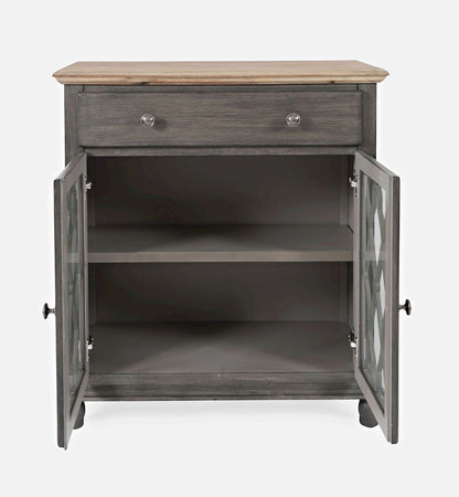 Jofran - Aurora Hills 2 Door Accent Chest - Grey / Bisque - 1999-31 view 7