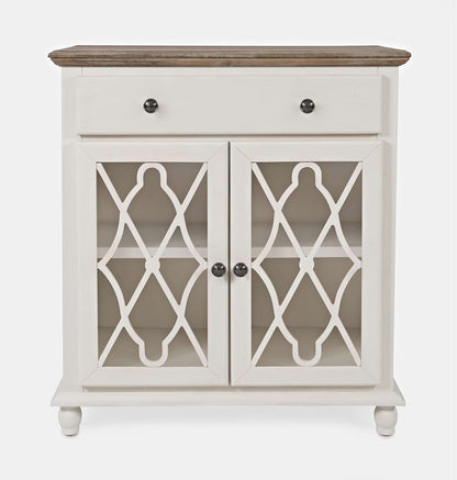 Jofran - Aurora Hills 2 Door Accent Chest - White / Bisque - 1998-31 view 1