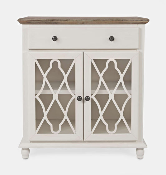 Jofran - Aurora Hills 2 Door Accent Chest - White / Bisque - 1998-31 view 1
