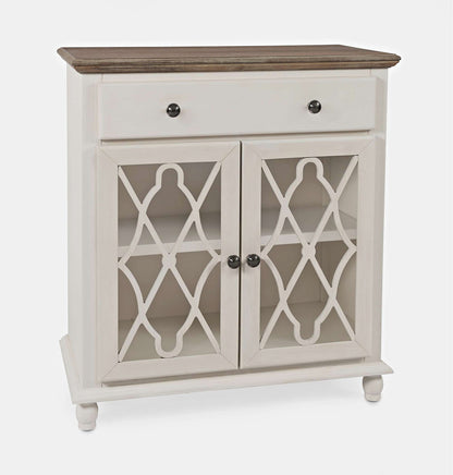 Jofran - Aurora Hills 2 Door Accent Chest - White / Bisque - 1998-31 view 2