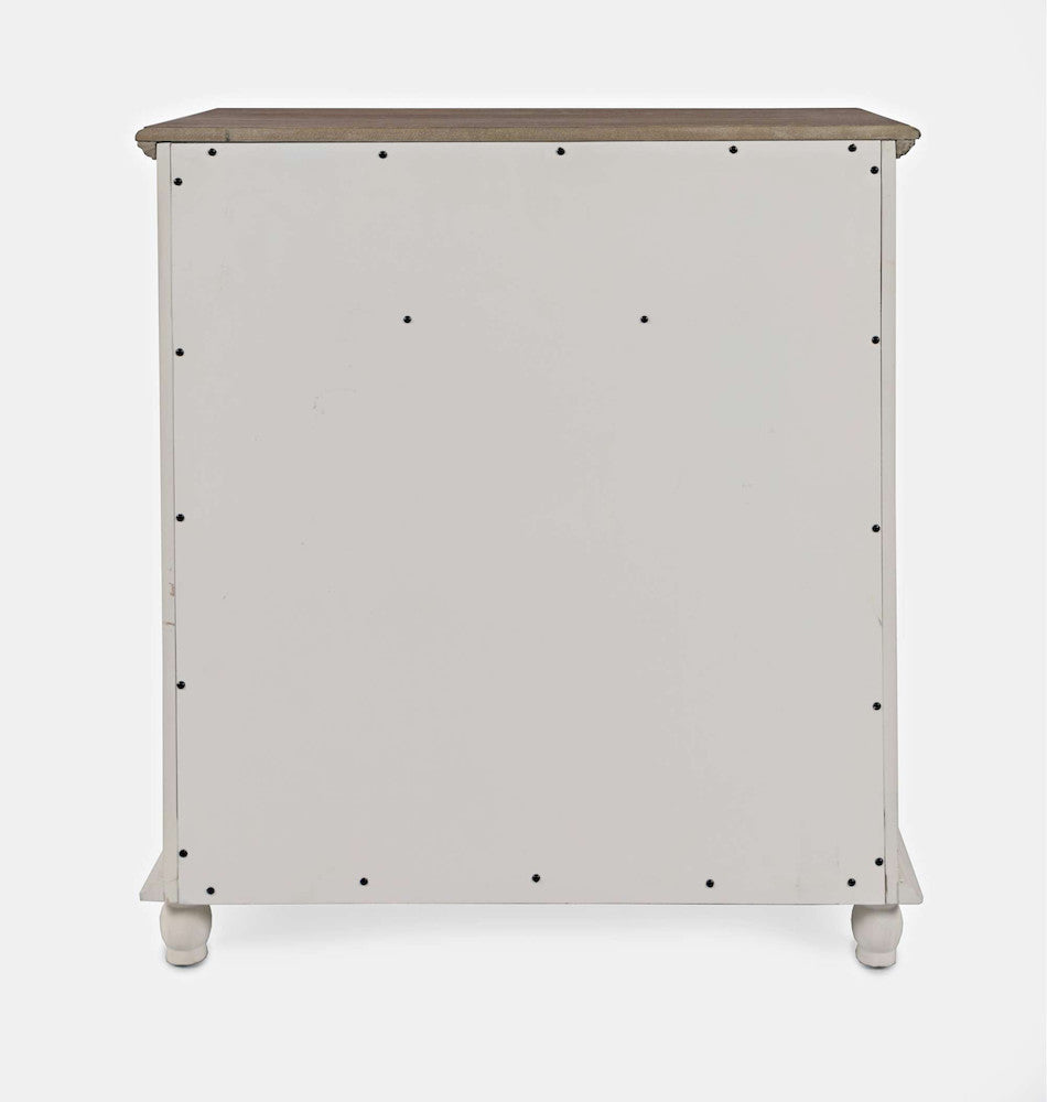 Jofran - Aurora Hills 2 Door Accent Chest - White / Bisque - 1998-31 view 4