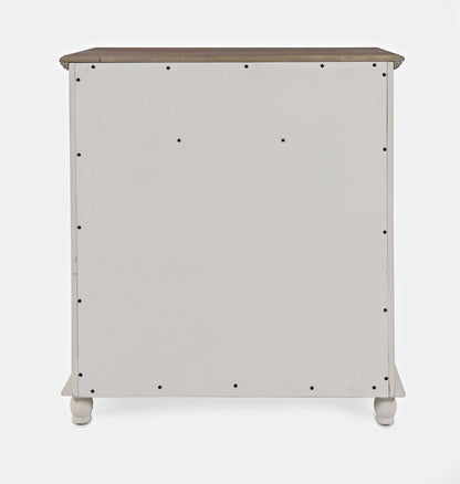 Jofran - Aurora Hills 2 Door Accent Chest - White / Bisque - 1998-31 view 4