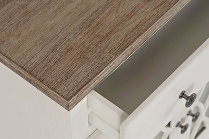Jofran - Aurora Hills 2 Door Accent Chest - White / Bisque - 1998-31 view 5