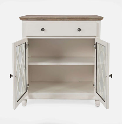 Jofran - Aurora Hills 2 Door Accent Chest - White / Bisque - 1998-31 view 7