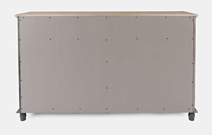Jofran - Aurora Hills 4 Door Accent Chest - Grey / Bisque - 1999-58 view 4