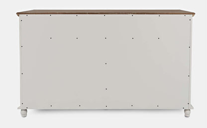 Jofran - Aurora Hills 4 Door Accent Chest - White / Bisque - 1998-58 view 4