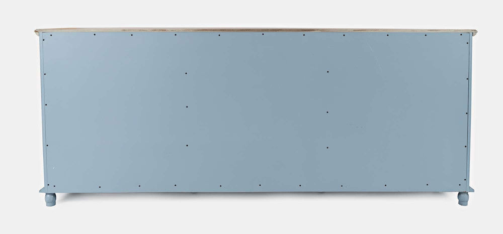 Jofran - Aurora Hills 6 Door Accent Chest - Blue / Bisque - 1997-86 view 4