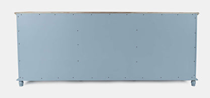 Jofran - Aurora Hills 6 Door Accent Chest - Blue / Bisque - 1997-86 view 4