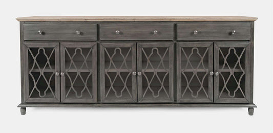 Jofran - Aurora Hills 6 Door Accent Chest - Grey / Bisque - 1999-86 view 1