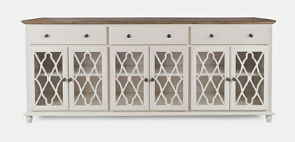 Jofran - Aurora Hills 6 Door Accent Chest - White / Bisque - 1998-86 view 1