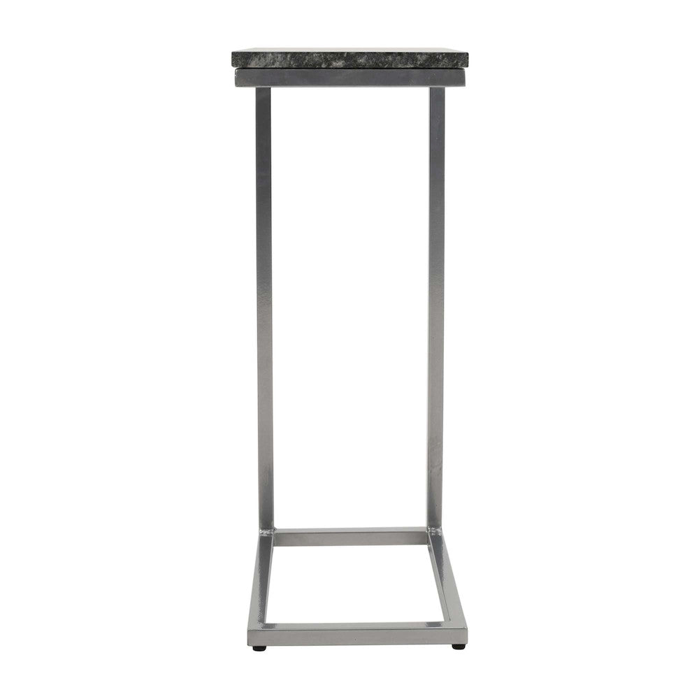 Jofran - Aurora Solid Marble Modern Luxury Glam Accent C-Table (Set of 2) in Black - 2330-NERO view 3