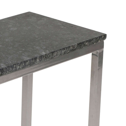 Jofran - Aurora Solid Marble Modern Luxury Glam Accent C-Table (Set of 2) in Black - 2330-NERO view 4