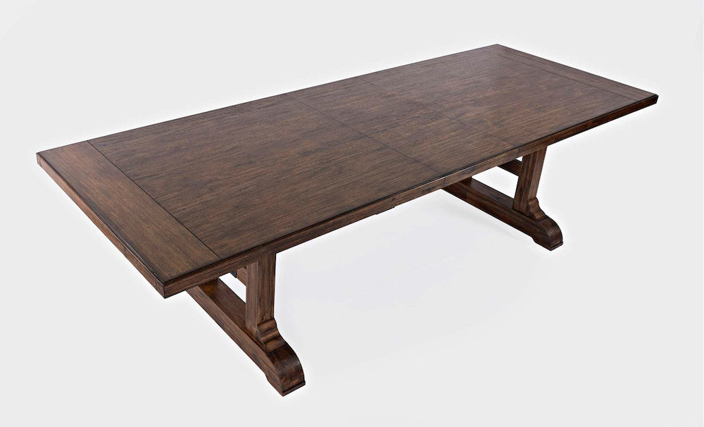 Jofran - Bakersfield 110 Dining Table with Extension - Wire Brush Brown - 1901-110TBKT view 5