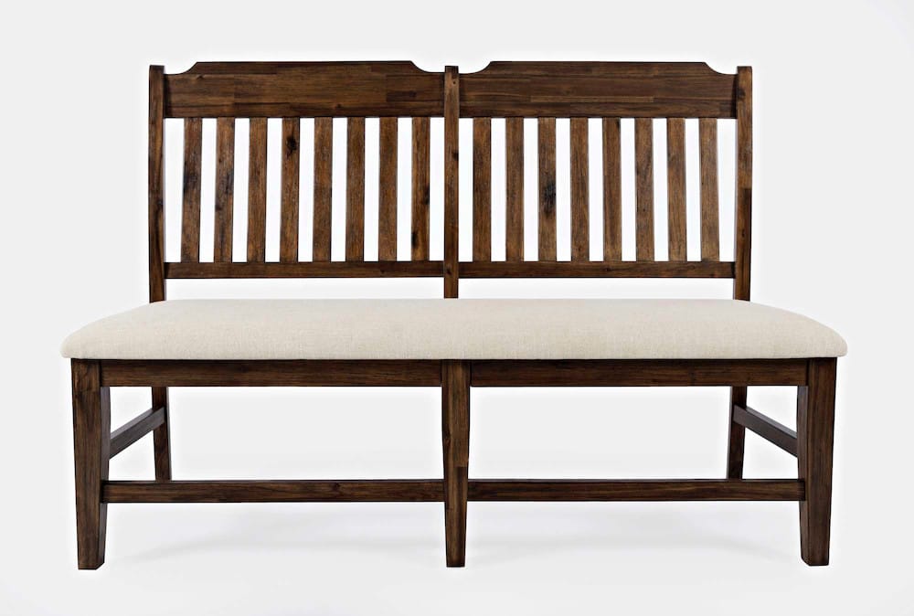 Jofran - Bakersfield 57 Solid Acacia Dining Bench - Wire Brush Brown - 1901-57KD view 1